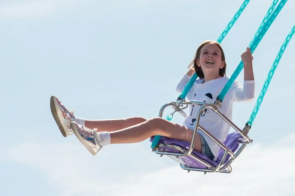 kid on Jelly Swing