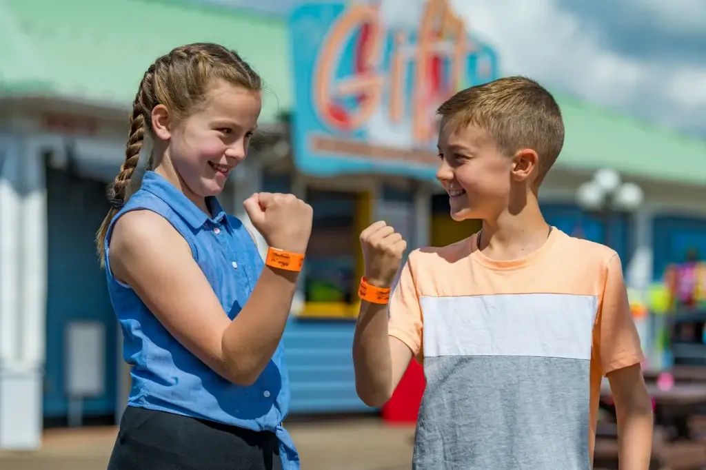 kids at the Harbour Park