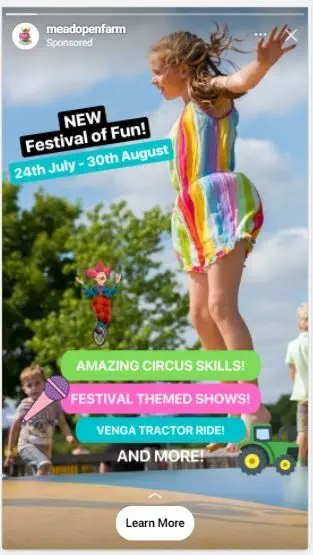 Instagram reel ad
